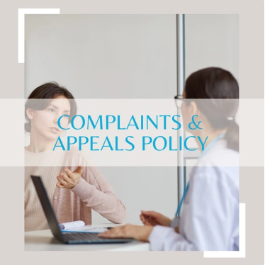 Complaints & Appeals Policy